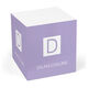 Square Initial Sticky Memo Cube Image 7 of 11